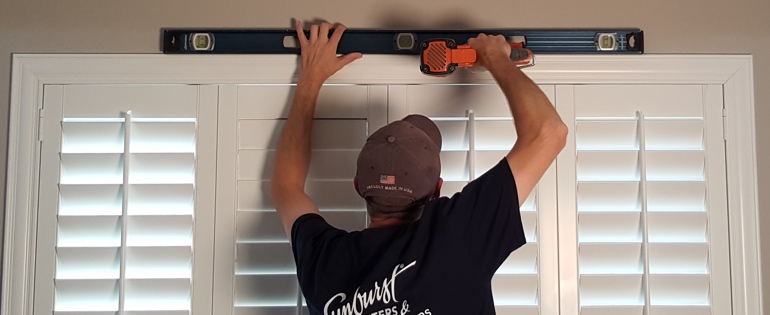 St. George shutter installer window measure